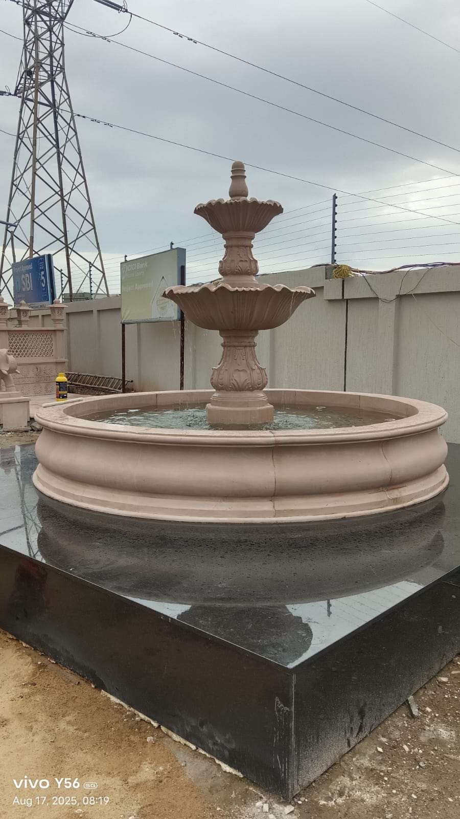 Decorative Fountain Plumbing Work